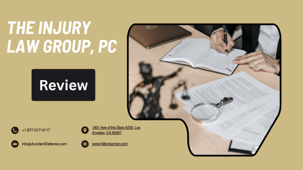 The Injury Law Group, PC Review