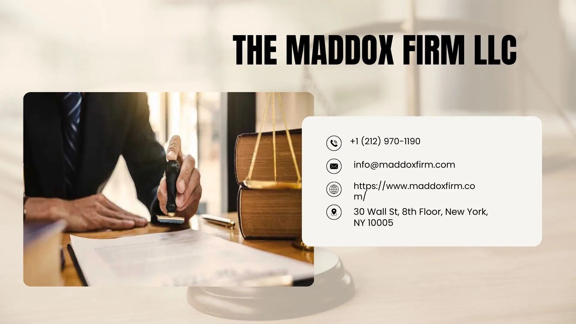 The Maddox Firm LLC Review – Long-Term & ERISA Disability Insurance Attorneys